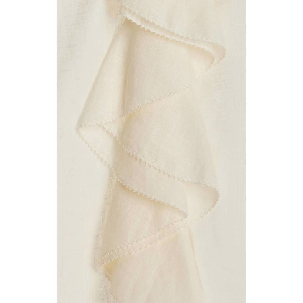 NEW ZIMMERMANN acacia ruffle blouse in tea - Picture 4 of 5